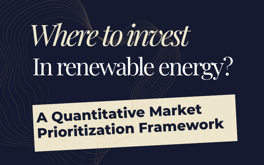 Renewable Energy Investment Analyzer
